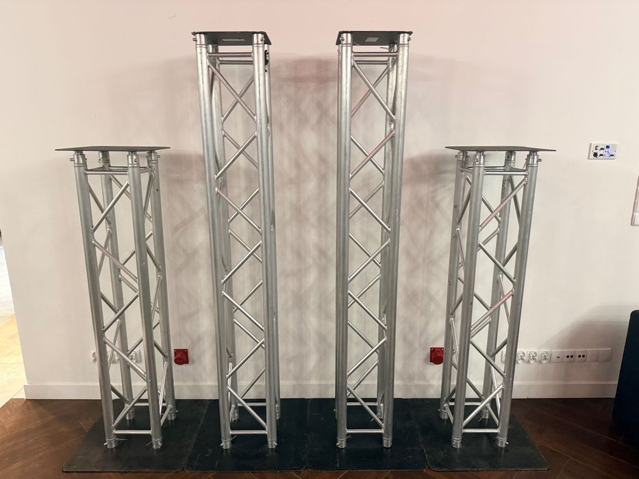 Trawers Totem Aluminium Alustage 50x2mm quadro kratownica 1,5m i 2m