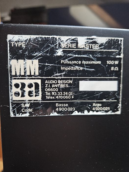 Reference 3a MM serie Master