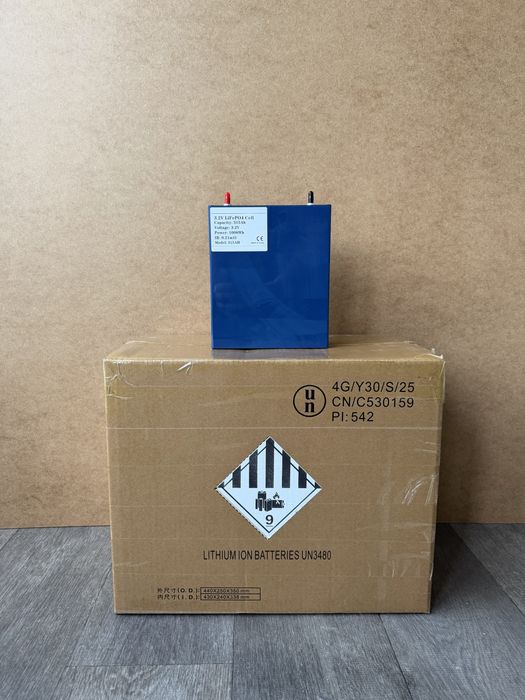 LiFePO4 315Ah 3,2V акумулятори залізофосфат Envision,Eve,Dasay