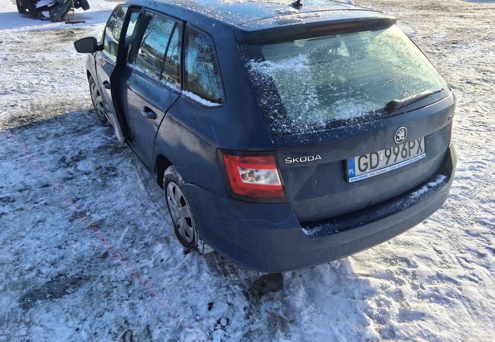 Skoda Fabia III kombi 2018 rok 1,0mpi LPG 165 tys km uszkodzony