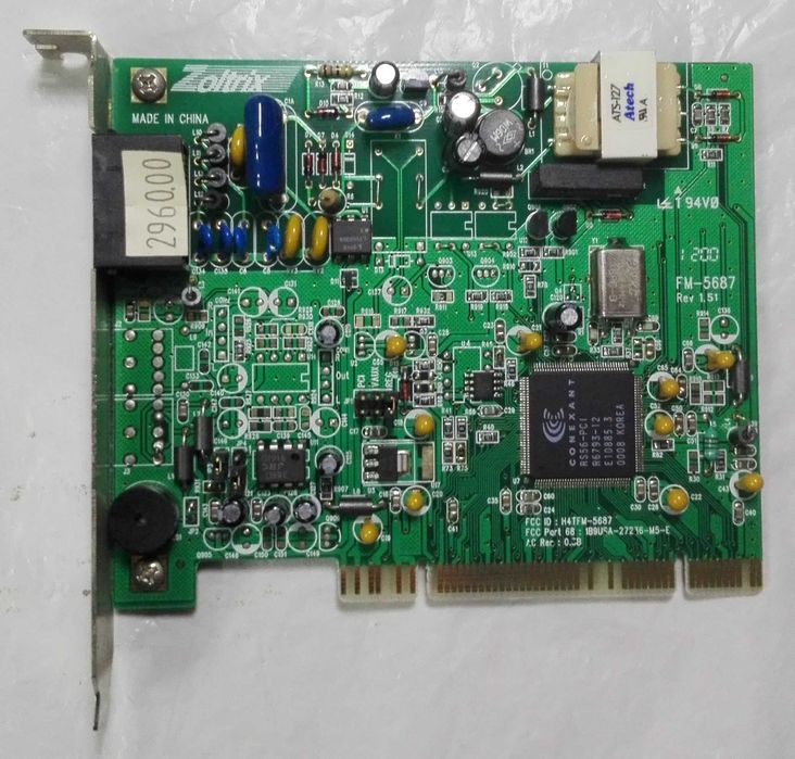 ADSL 56K PCI Modem Cards64750637560195121