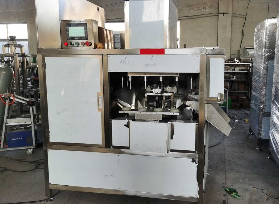 Яблукочистка промислова, очищення шкірки, видалення серцевини, нарізка