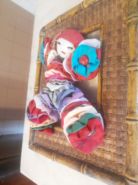 Quadro Decorativo com Boneco