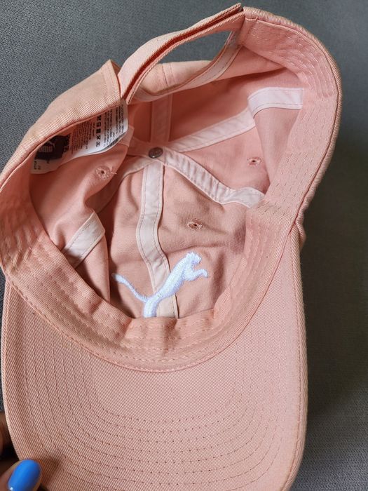 Czapka z daszkiem pudrowy róż Puma