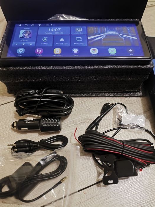 Видеорегистратор JBE EC5, WiFi, монитор Android 13, GPS, Android Auto