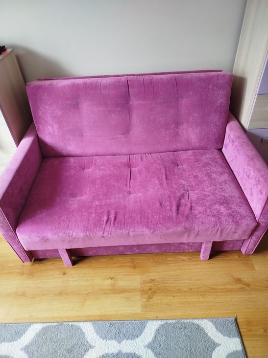 Sprzedam łóżko sofę