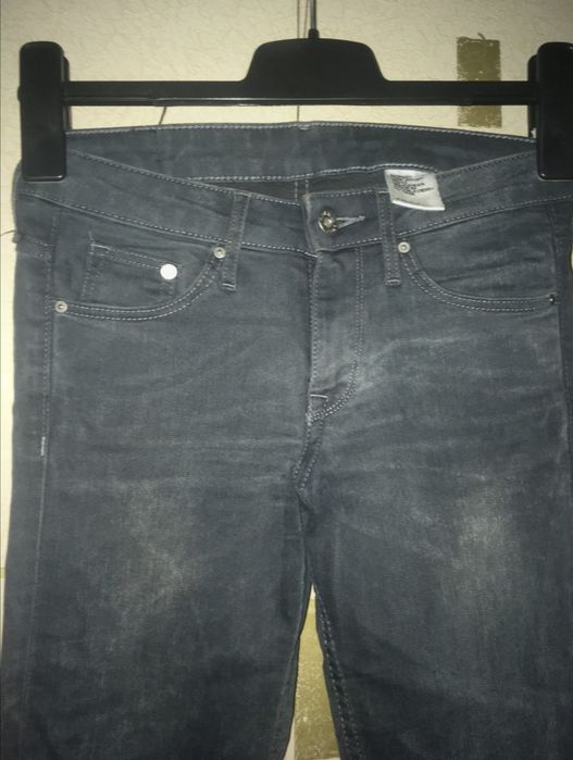 spodnie jeansowe rurki dżinsy zwężane / H&M /rozm. 25/32 xs Nowe