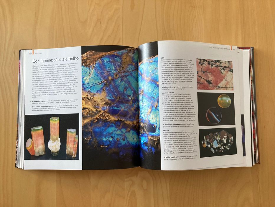 Enciclopédia visual, 6 volumes capa dura, excelente para crianças