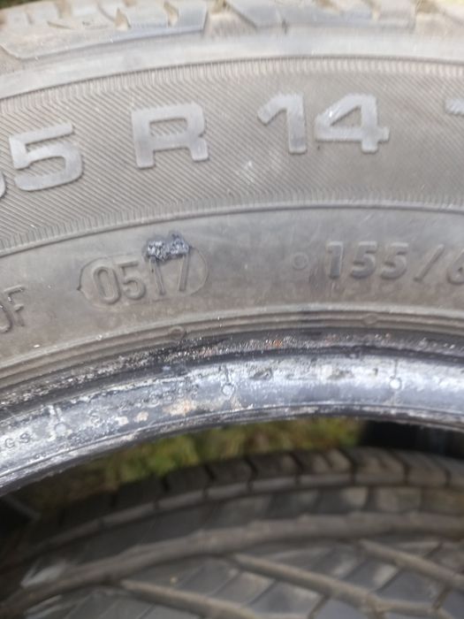 Opony letnie Uniroyal 155/65/14 2017r