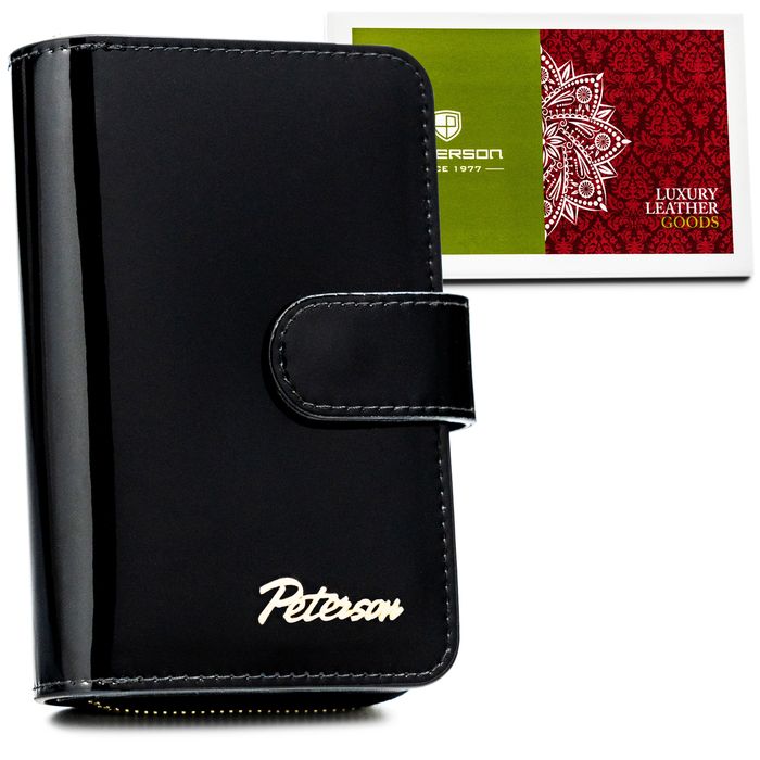 Peterson portfel sk. PTN 1N-602-6907 Black