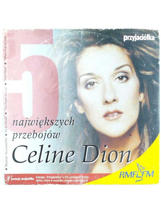 5 największych przebojów Celine Dion CD