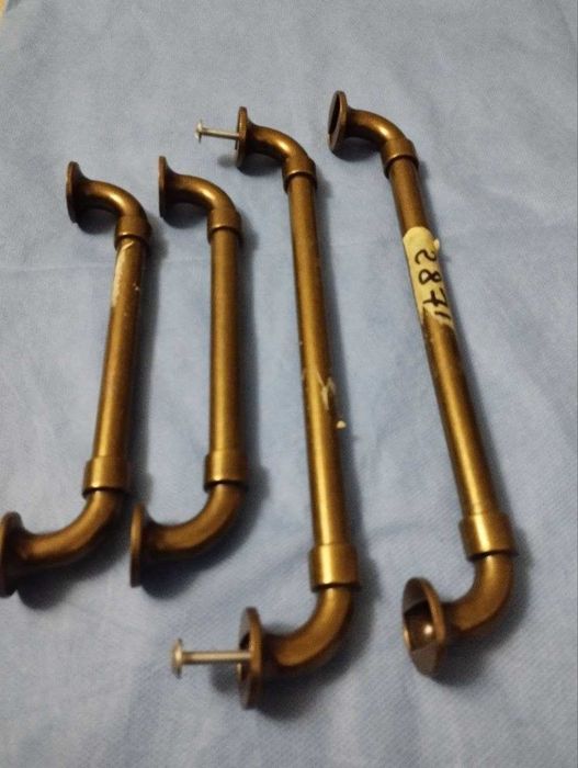 Ручки мебельные бронза LOFT RETRO — комплект 4 шт