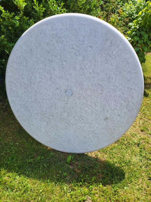 Stół ogrodowy plastikowy okrągły