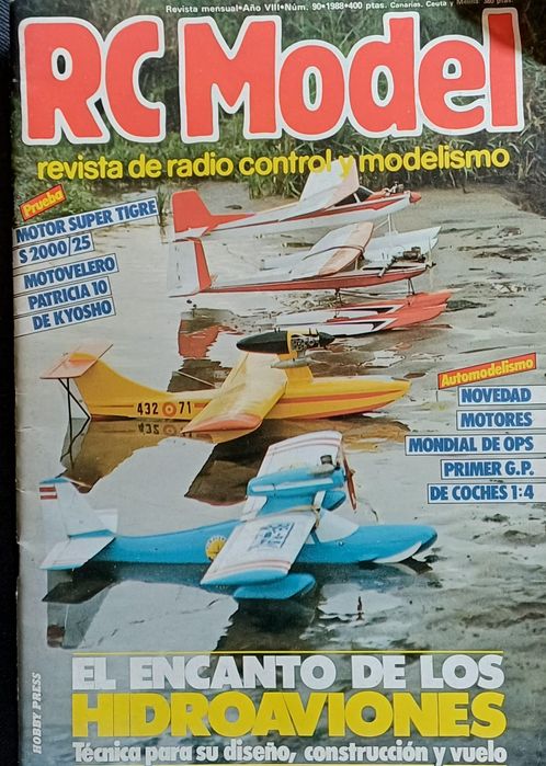 Aeromodelismo Ano 1988 Em Espanhol. Rara