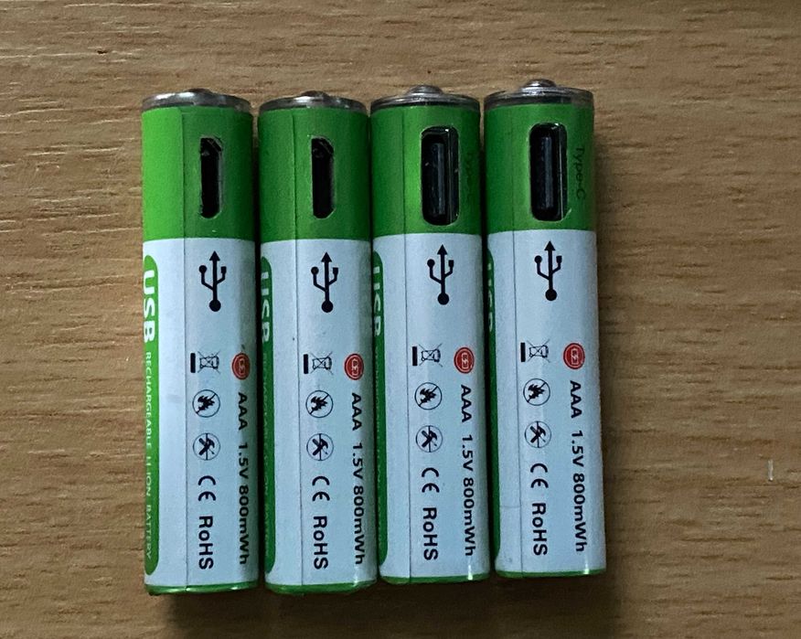 Акумулятори 1.5V AAA Li-Ion