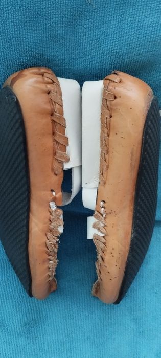 Buty ludowe opanci skórzane rozmiar 37-38