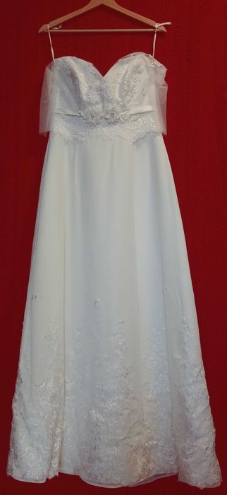 Suknia ślubna klasyczna ecru 40