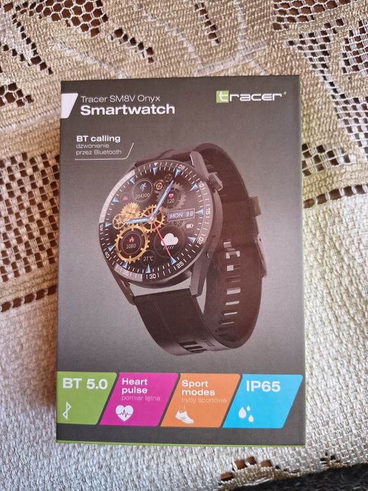 Tracer SM8V Onyx Smartwatch