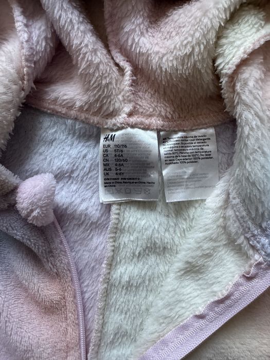 Зимова флісова Піжама Єдиноріг H&M 110/116