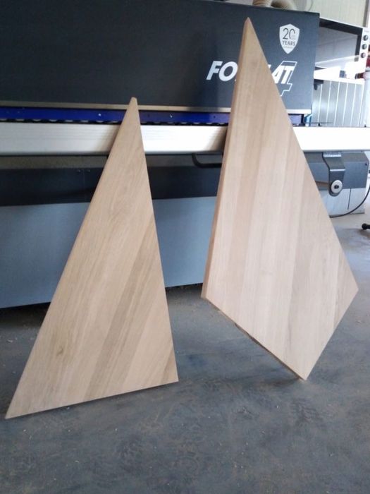 Schody trepy stopnie zabiegowe DĘBOWE LITE latawiec klasa AB NA WYMIAR