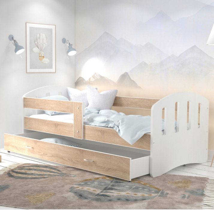 Łóżko dziecięce młodzieżowe HAPPY 180x90 cm