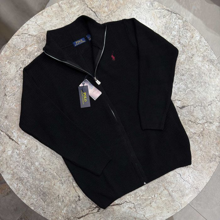 Кардиган Zip Polo Ralph Lauren. Кофта вязка на молнии Поло Ральф. Люкс