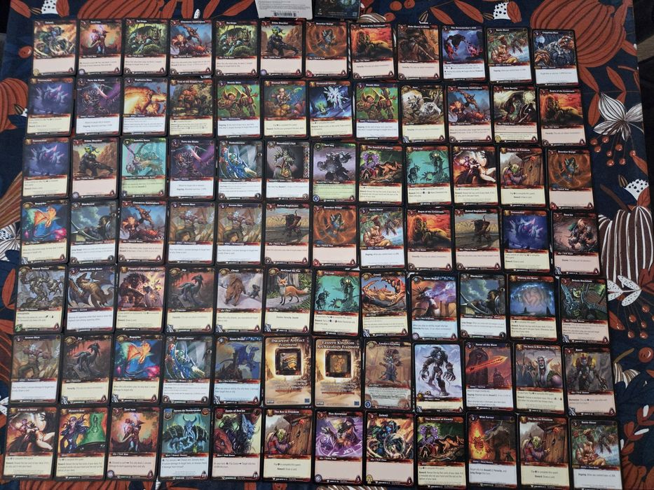 Kolekcja Kart World of WarCraft 96 sztuk Mix