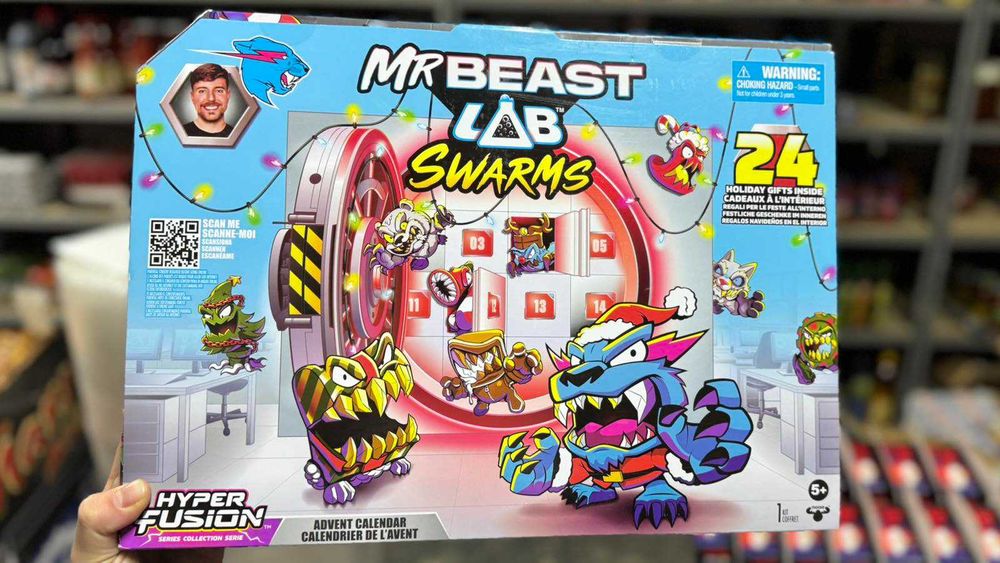 Адвент календар MrBeast Lab Swarms лабораторія