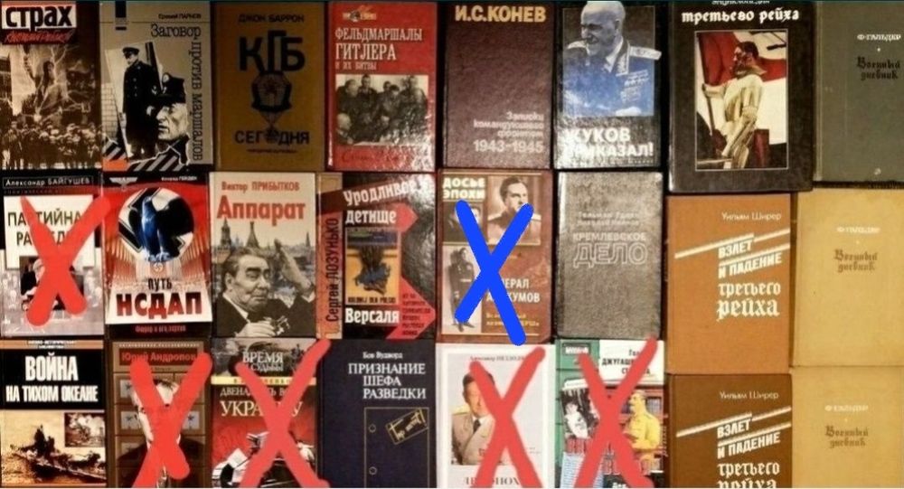 Комплект книг про СССР, КГБ та Другу Світову війну