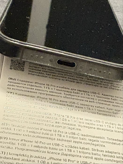 Iphone 16 pro 128 gb 91%