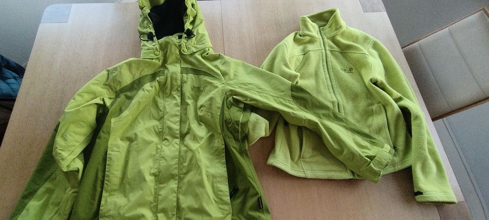 Kurtka outdoor Jack Wolfskin +polar- M