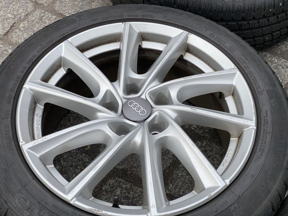Audi A4 B8 B9 A3 Sline alufelgi z oponami 205/55 R17 koła 5x112