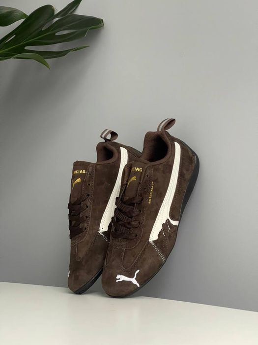 Кеди Puma Speedcat Suede Balenciaga Brown