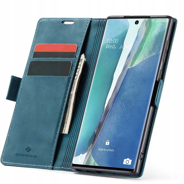 Spacecase Wallet Galaxy Note 20 blue
