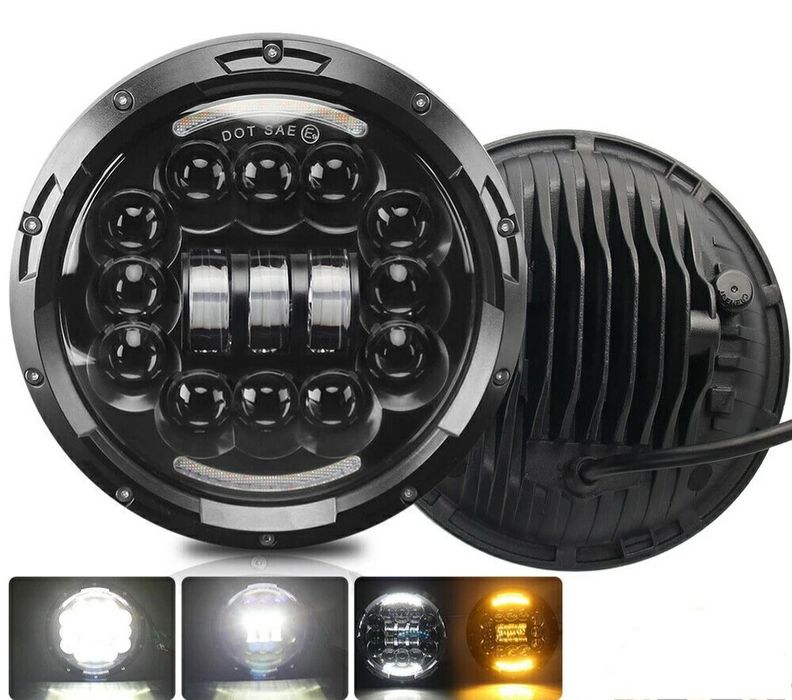 Фара Оптика 7д Нива Камаз Зил Nissan Toyota FJ ВАЗ оригинал СТГ Led H4