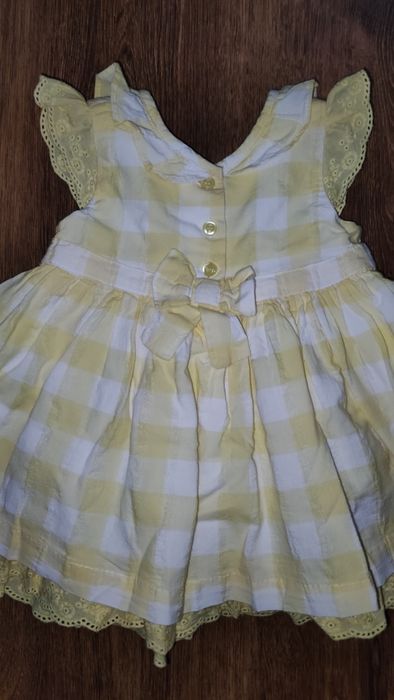 Жовта сукна для принцеси, рожева боді-сукня George, за дві 150грн