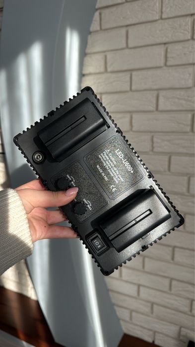 Відеосвітло зі штативом U600, лед лампа, постійне світло студійне