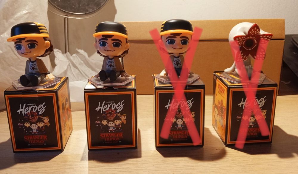 Mini Funko Pop  Stranger Things e Harry Potter e  figuras McDonald's