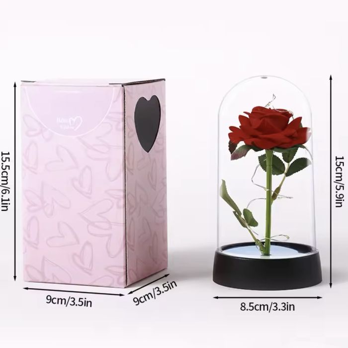 Wieczna róża prezent na dzień kobiet