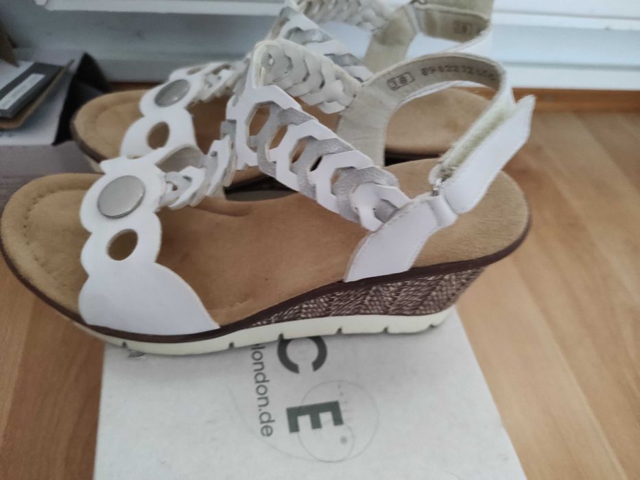 sandały buty Rieker r. 38 Jak Nowe ideał skóra z Niemiec Okazja Tanio