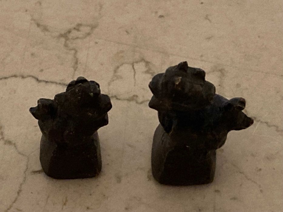 Игрушка Петушки Мини статуэтки бронза Фигурки Курочки Птахи