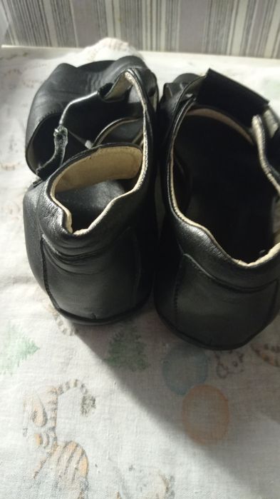 Кожаные ортопедические женские бомоножки