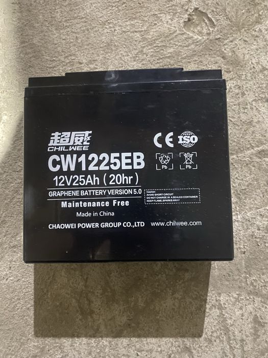 Акумулятор Chilwee 12V25Ah
