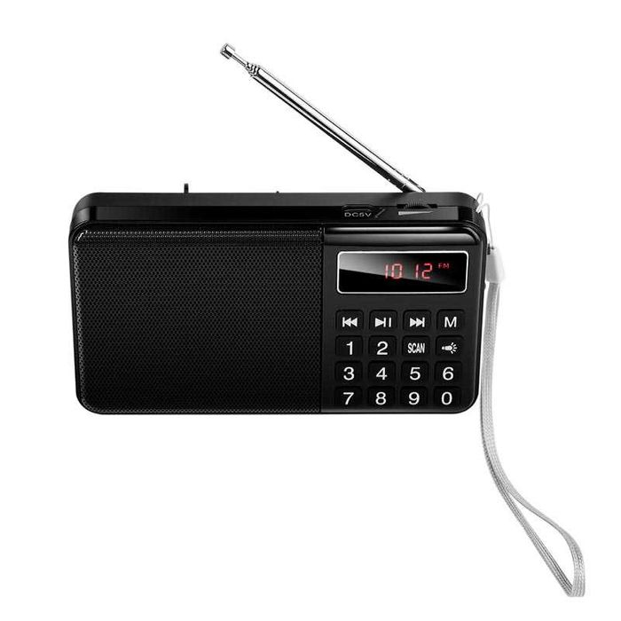 Портативний радіоприймач блютуз HOCO HI50 radio AM/FM USB/TF/BT5.3, 5W