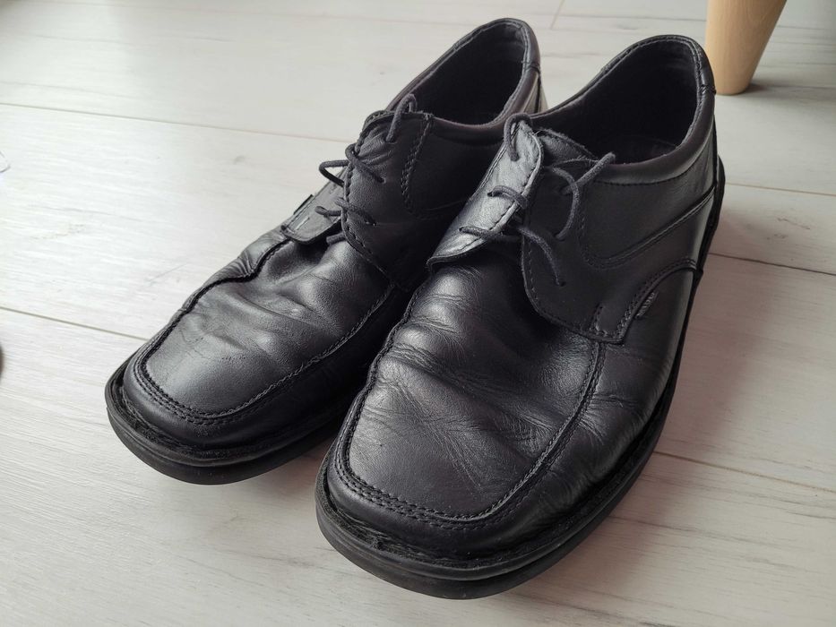 Buty skórzane garniturowe