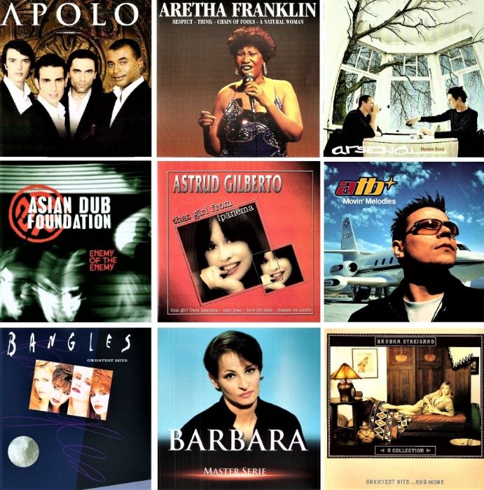72 CDs - 3€ Cada - Muito Bom Estado