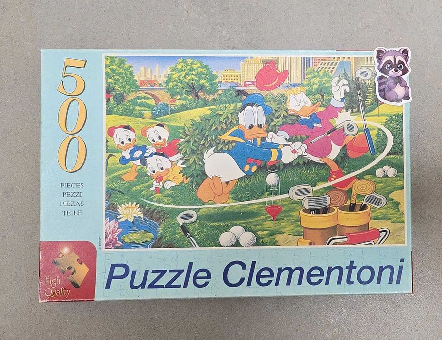 Puzzle Clementoni 500 Kacze opowieści Disney Donald siostrzeńcy