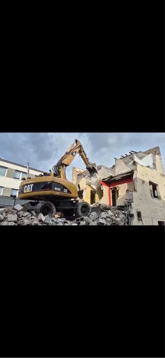 Prace ziemne, brukarskie, usługi koparką, kopanie stawów, rozbiórki, transport