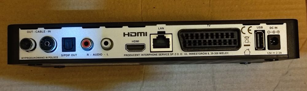 Dekoder kablowy Multimedia IPS 3000 sprawdzony, działający