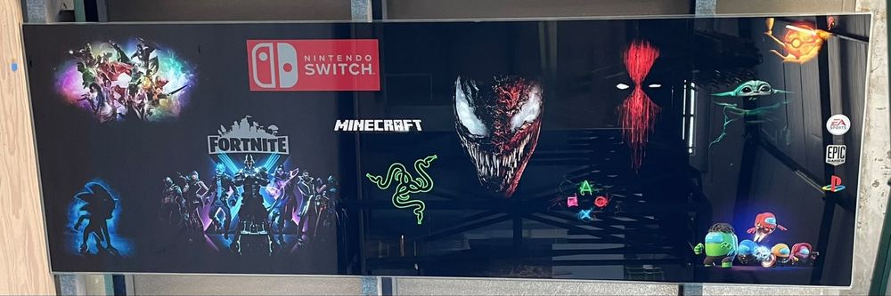 Tampo de secretária gaming